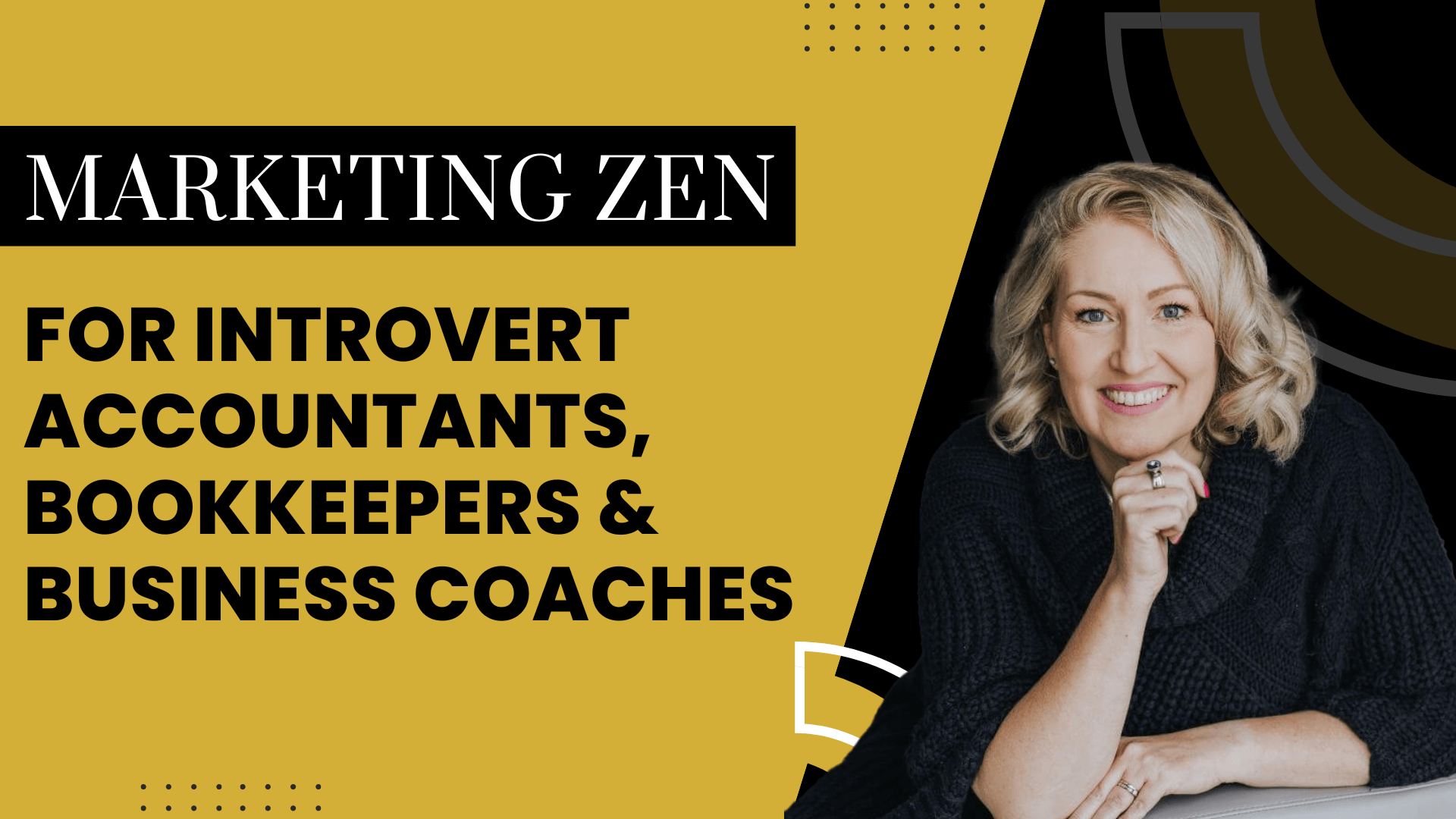 Marketing Zen for introvert accountants, bookkeeper and business coaches with Amanda C. Watts